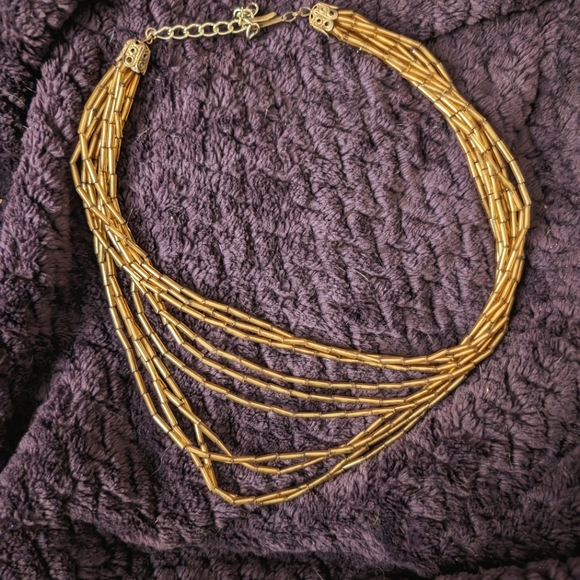 10 strand seed bead necklace Germany S - Picture 3 of 6